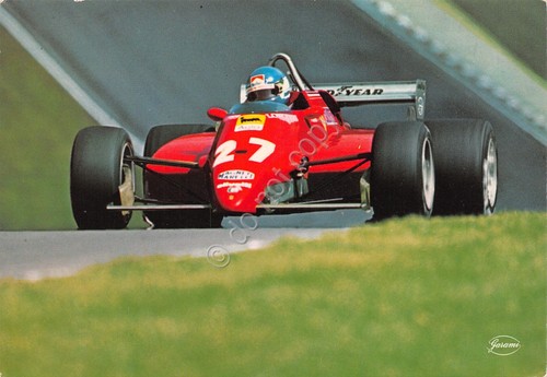 Cartolina Auto da corsa Formula 1 N. 27 Rossa Magneti …