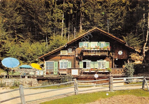 Cartolina Avelengo Merano Cafè Diana 1974