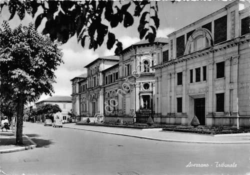 Cartolina Avezzano Tribunale 1958