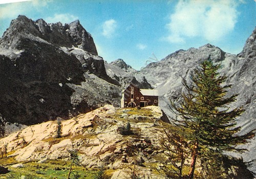 Cartolina Bagni di Vinadio Rifugio Migliorero