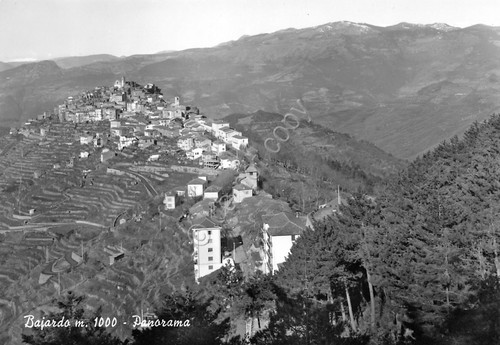 Cartolina Bajardo Panorama anni '50
