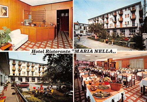 Cartolina Bardingeto Savona albergo ristorante Maria Nella vedute