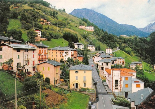 Cartolina Baresi Alta Val Brembana panorama