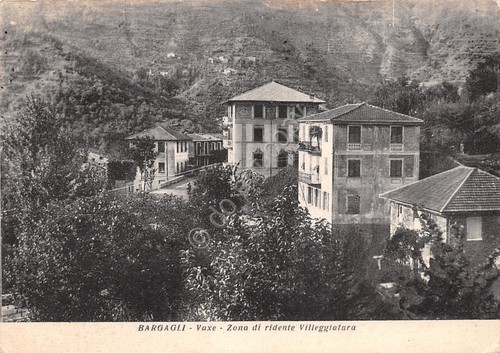Cartolina Bargagli Vaxe 1951