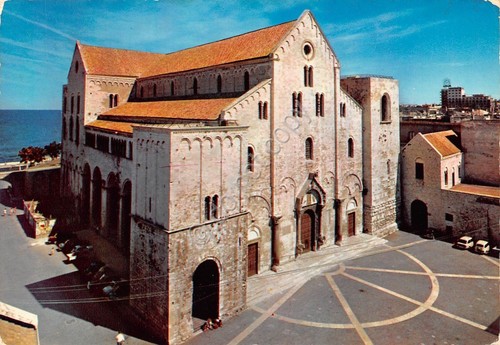 Cartolina Bari Basilica S. Nicola