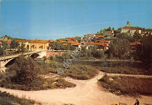 Cartolina Bastia Cuneo Panorama