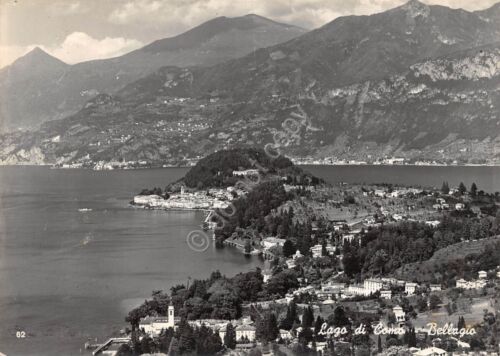 Cartolina Bellagio Como Panorama e Lago 1963