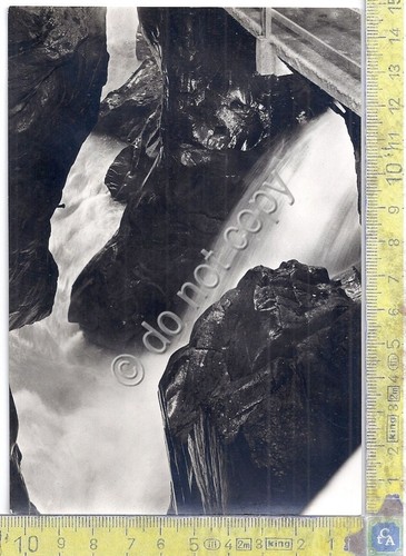 Cartolina Bellano l'Orrido 1965 (Lecco)