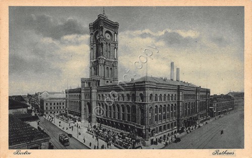 Cartolina Berlin Rathaus