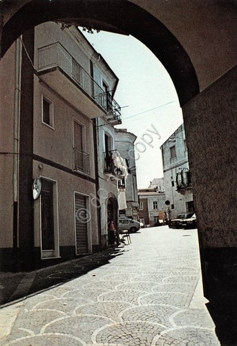 Cartolina Biccari Porta Annunziata