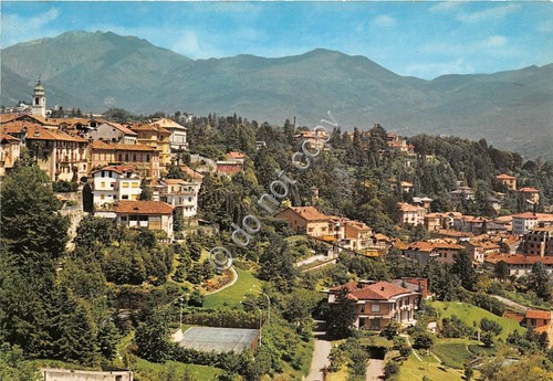 Cartolina Biella Veduta aerea