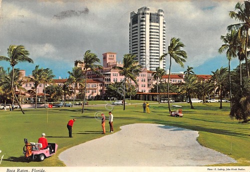 Cartolina Boca Raton Florida golf course