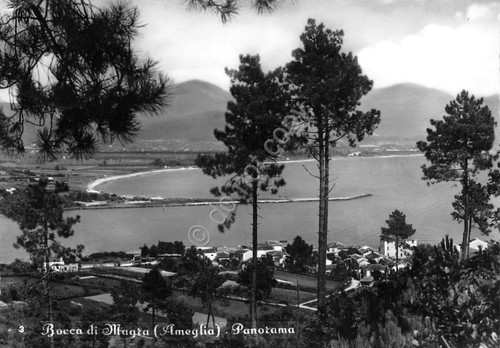 Cartolina Bocca di Magra Ameglia Panorama