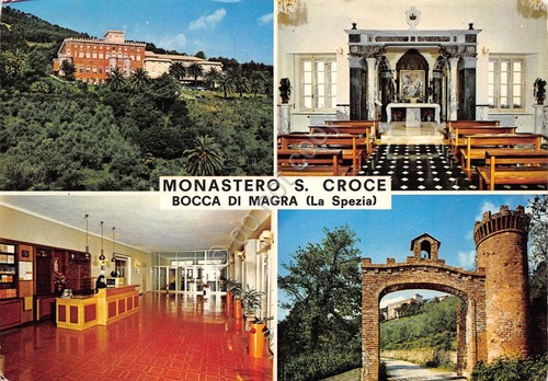 Cartolina Bocca di Magra Monastero Santa Croce vedute 1997 (La …
