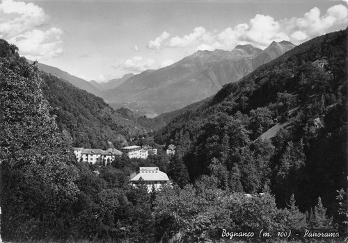 Cartolina Bognanco Panorama 1953