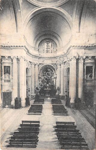 Cartolina Bologna Chiesa di San Luca Interno 1919