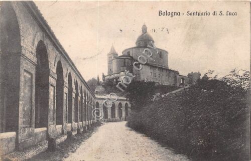 Cartolina Bologna Santuario di San Luca 1919