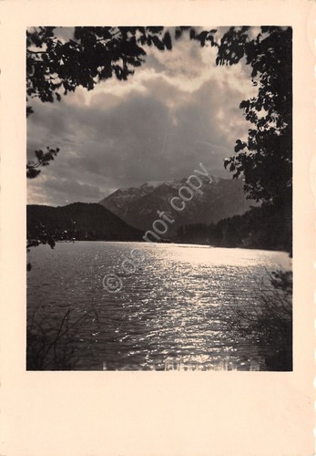 Cartolina Bolzano Lago di Monticolo 1948