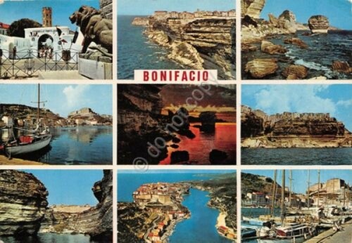 Cartolina Bonifacio vedute