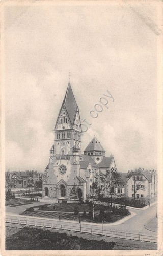 Cartolina Bonn St. Elisabethkirche 1912
