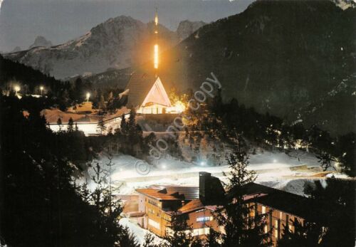 Cartolina Borca di Cadore Chiesa Nostra Signora di Cadore Albergo …