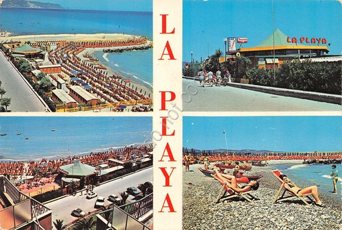 Cartolina Borghetto Santo Spirito La Playa vedute