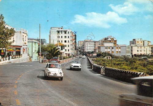 Cartolina Borghetto Santo Spirito Ristorante Primo Sol e Via Aurelia …