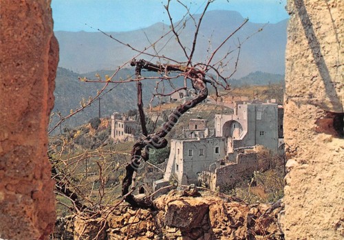 Cartolina Borgio Verezzi Case Mediterranee 1991 (Savona)