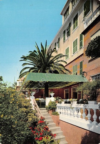 Cartolina Borgio Verezzi Istituto Suore Preziosissimo Sangue Villa Mater Domini