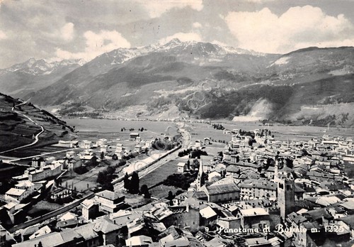 Cartolina Bormio Panorama 1967