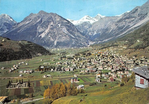 Cartolina Bormio Panorama 1967 (Sondrio)