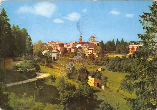 Cartolina Bosco Chiesanuova panorama parziale 1968