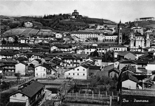 Cartolina Bra - Panorama (Cuneo)