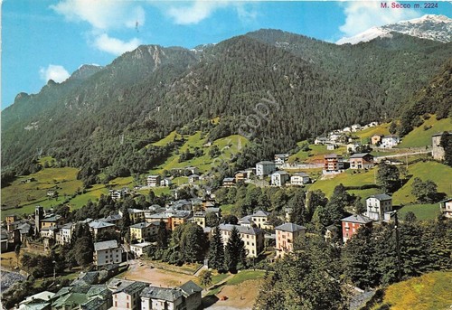 Cartolina Branzi - Val Brembana - panorama - 1974 (Bergamo)