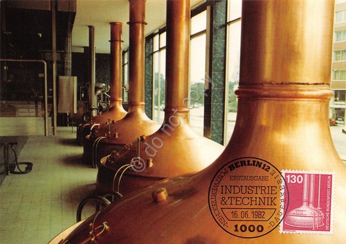 Cartolina Braunlage timbro filatelico 1982