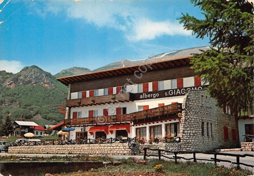 Cartolina Brentonico Albergo San Giacomo (Trento)