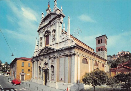 Cartolina Brescia Chiesa San Faustino e Giovita