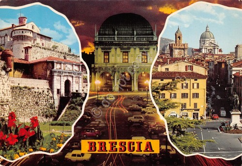 Cartolina Brescia Vedute
