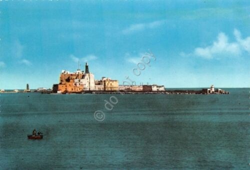 Cartolina Brindisi Forte a mare Castello Alfonsino