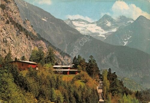 Cartolina Brusson Colonie Montane Olivetti 1983