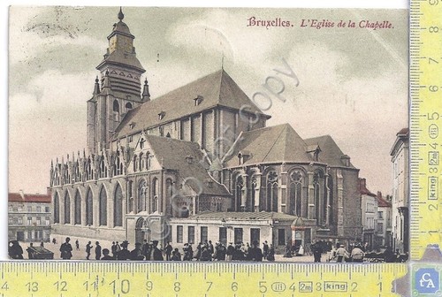 Cartolina Bruxelles - Eglise de la Chapelle - Vg Belge …
