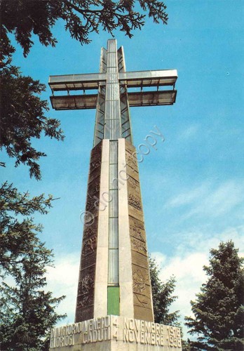 Cartolina Buia del Friuli Monumento ai Caduti