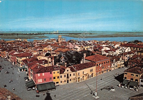 Cartolina Burano panorama