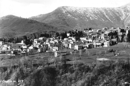 Cartolina Caglio panorama 1968
