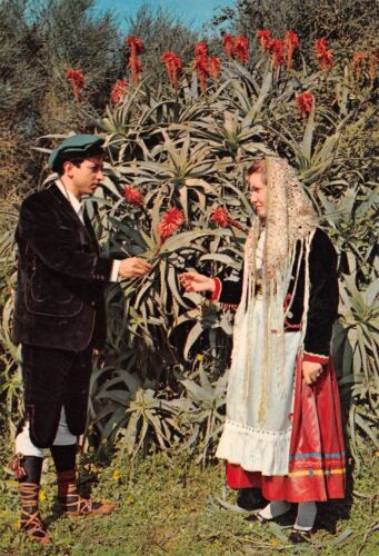 Cartolina Calabria Costumi tradizionali calabresi