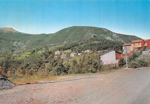 Cartolina Campi Ottone veduta parziale alle falde del Monte Alfeo1971
