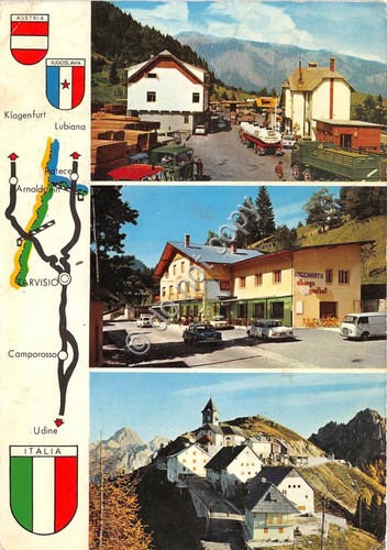 Cartolina Camporosso Hotel Stella Alpina vedutine 1971