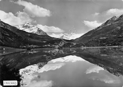 Cartolina Cancano panorama 1954 grinze