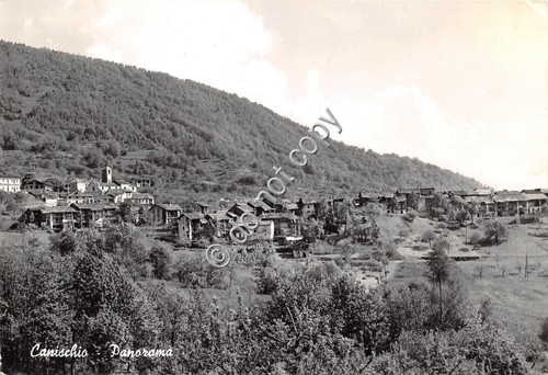 Cartolina Canischio panorama