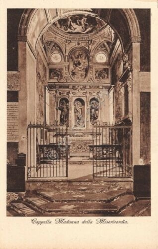 Cartolina Cappella Madonna della Misericordia Lotteria di Beneficenza Savona??